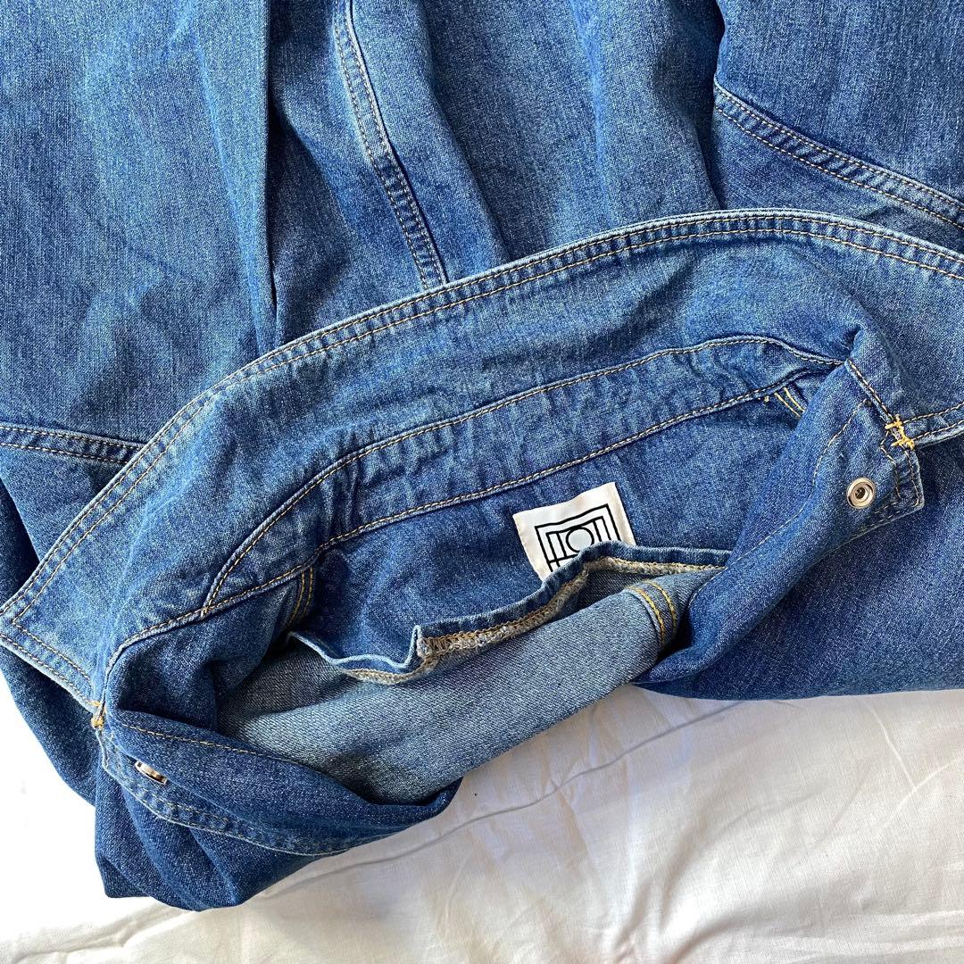 TOTEME トーテム デニムジャケット オーバーサイズ【M/L】ブルー 370