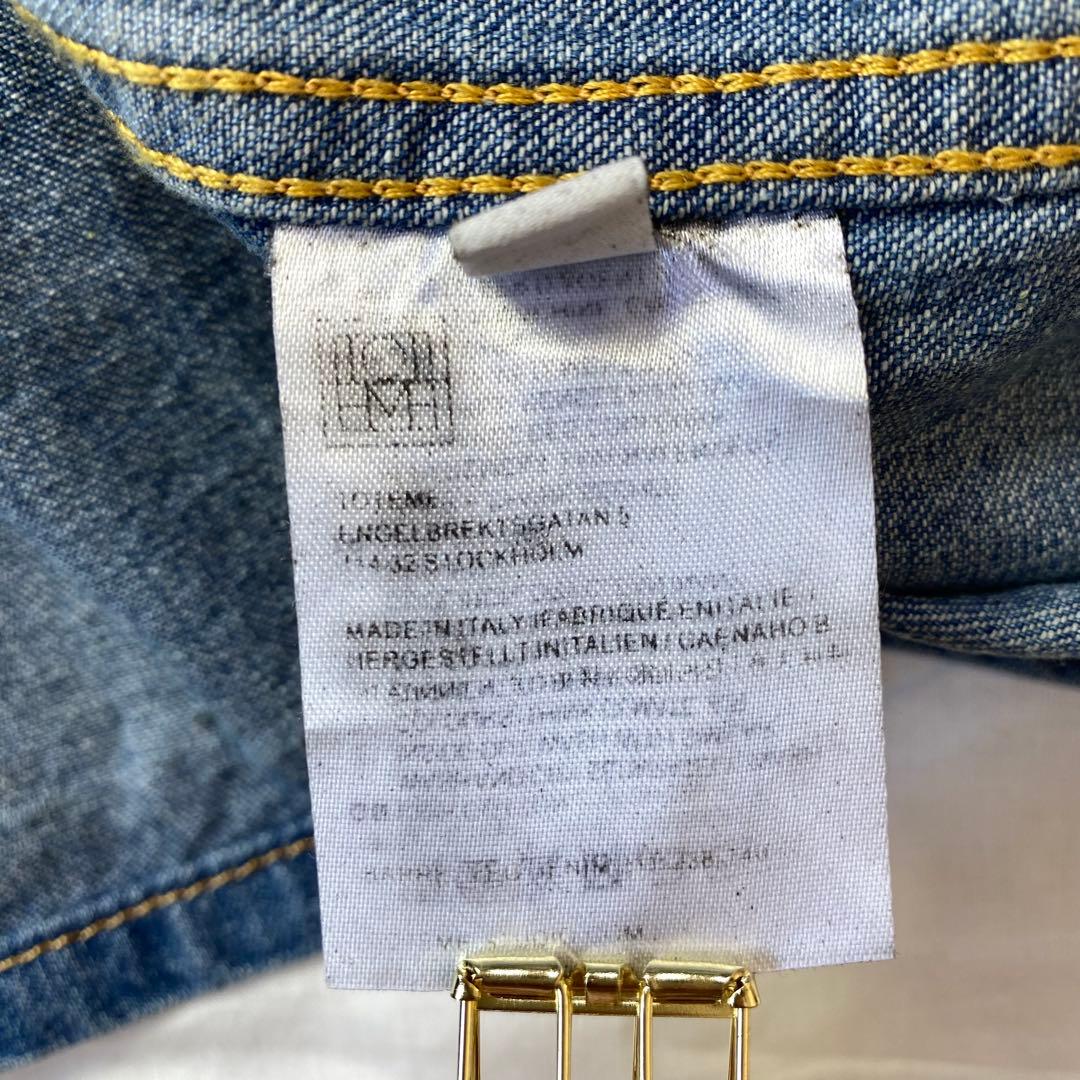 TOTEME トーテム デニムジャケット オーバーサイズ【M/L】ブルー 370