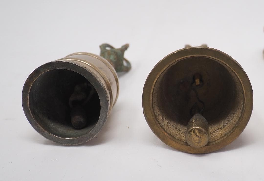 密教儀式用法具5点セット　真言宗　独鈷杵　五鈷杵　金剛鈴　金剛杭　金剛杵