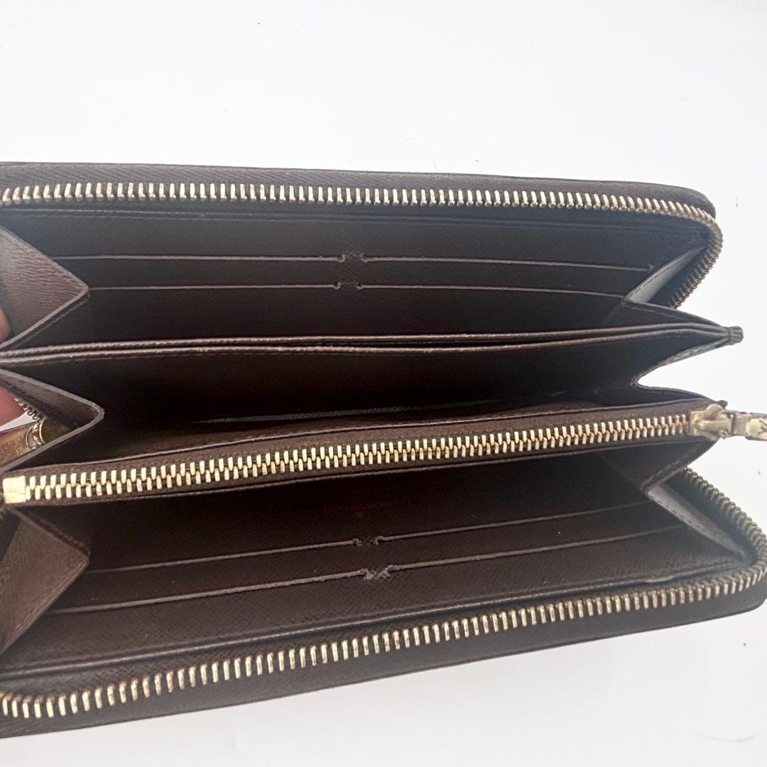 ルイ・ヴィトン N41661 ダミエ ジッピーウォレット ラウンドジップ 長財布