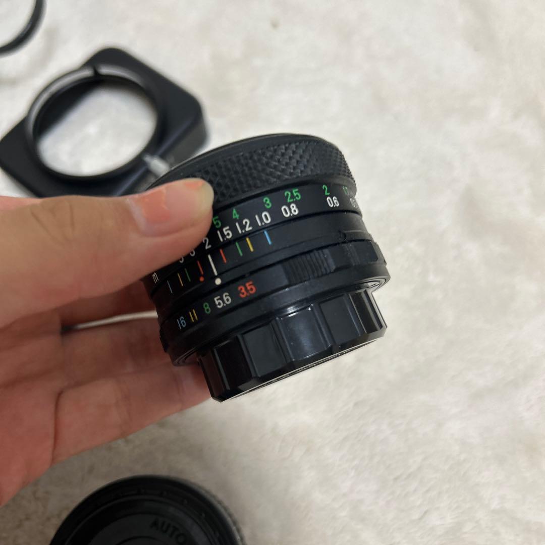 AUTO TELEPLUS フィルムカメラ用レンズ2本