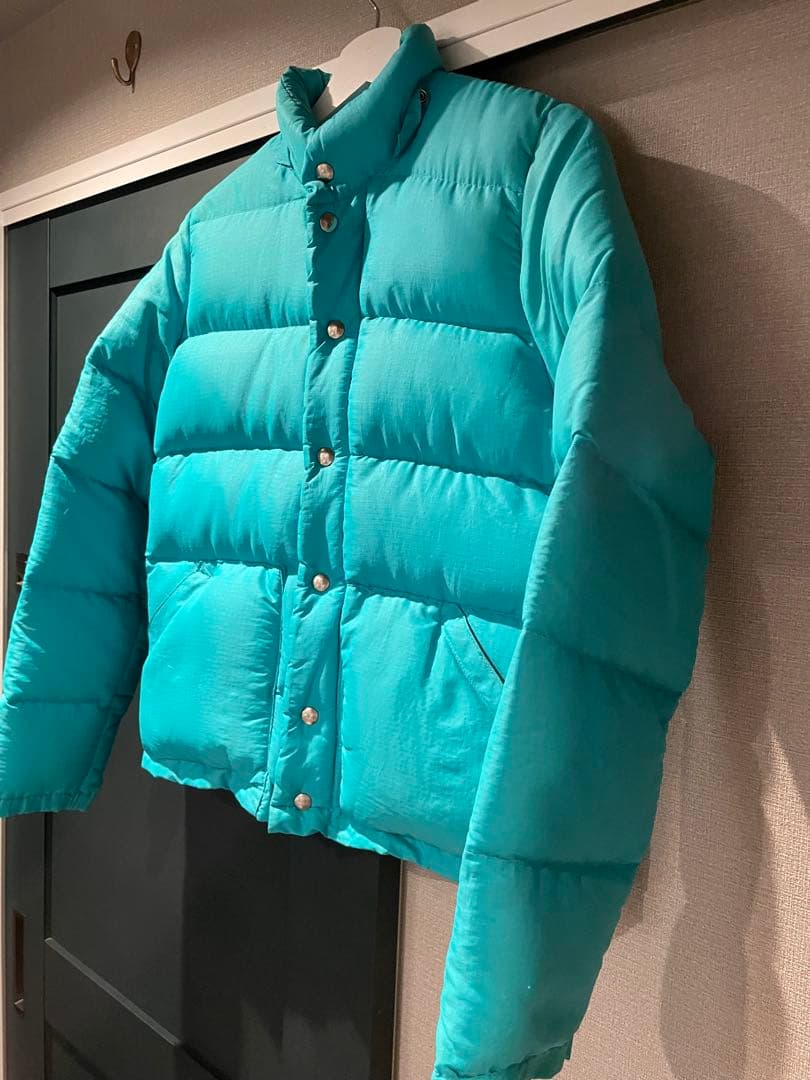 実寸S 90s Crescent Down Works ZipSnap Down