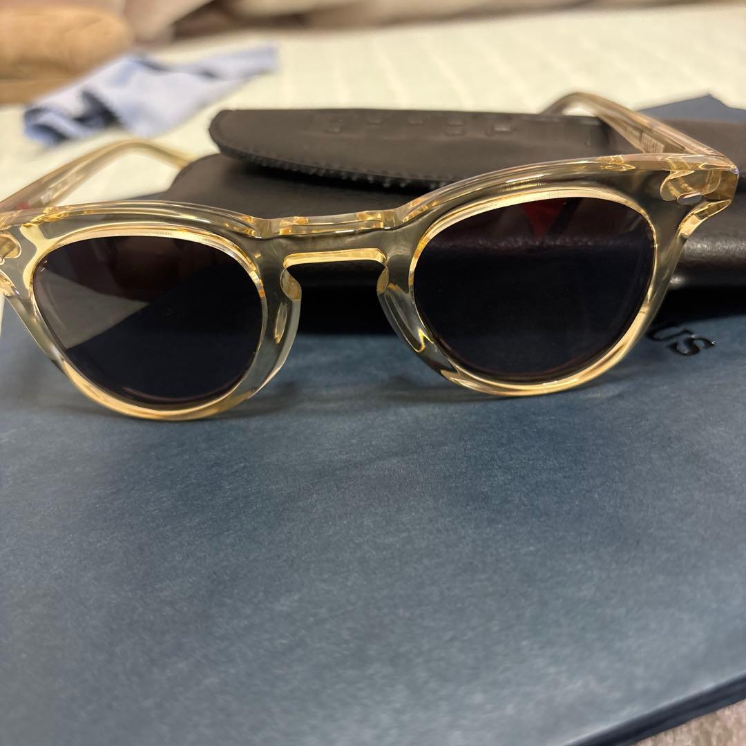 EFFECTOR サングラス 日本製 クリア/ブラック