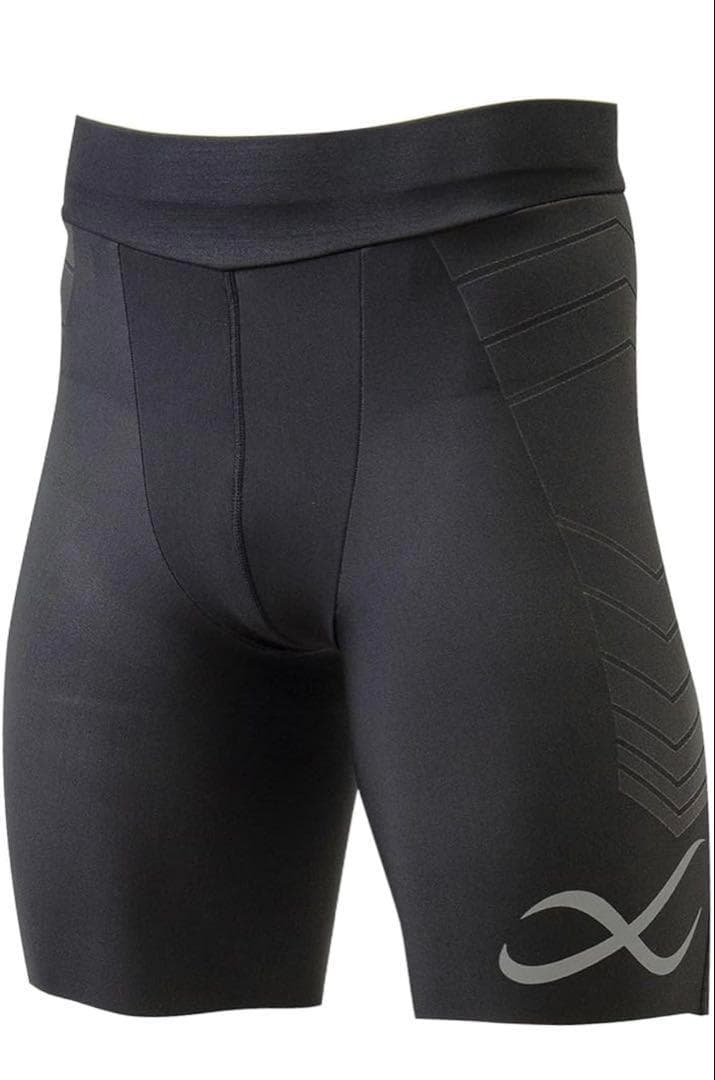 E130[シーダブリューエックス/ワコール]メンズスポーツタイツ腹圧サポート L