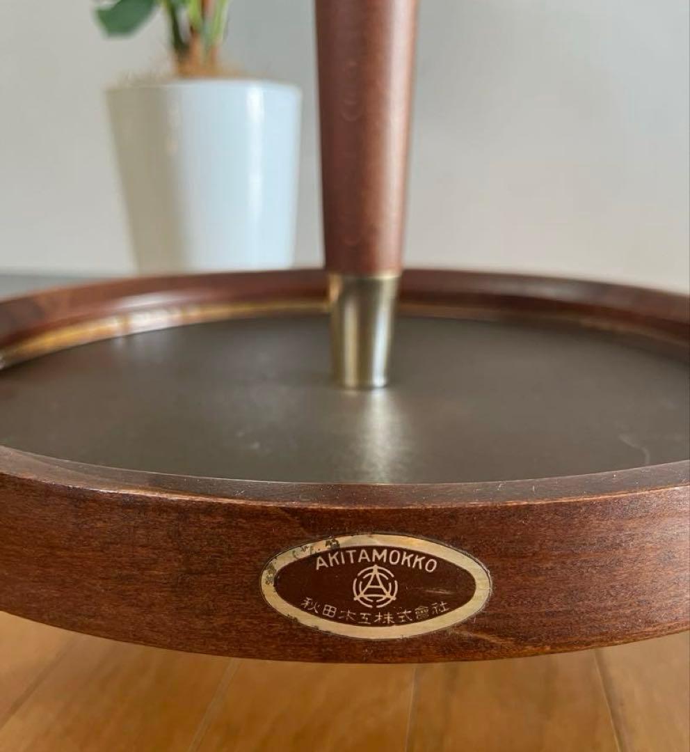 秋田木工　コートハンガー　曲木　レトロモダン　北欧スタイル　ヴィンテージ