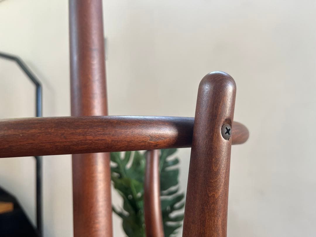 秋田木工　コートハンガー　曲木　レトロモダン　北欧スタイル　ヴィンテージ