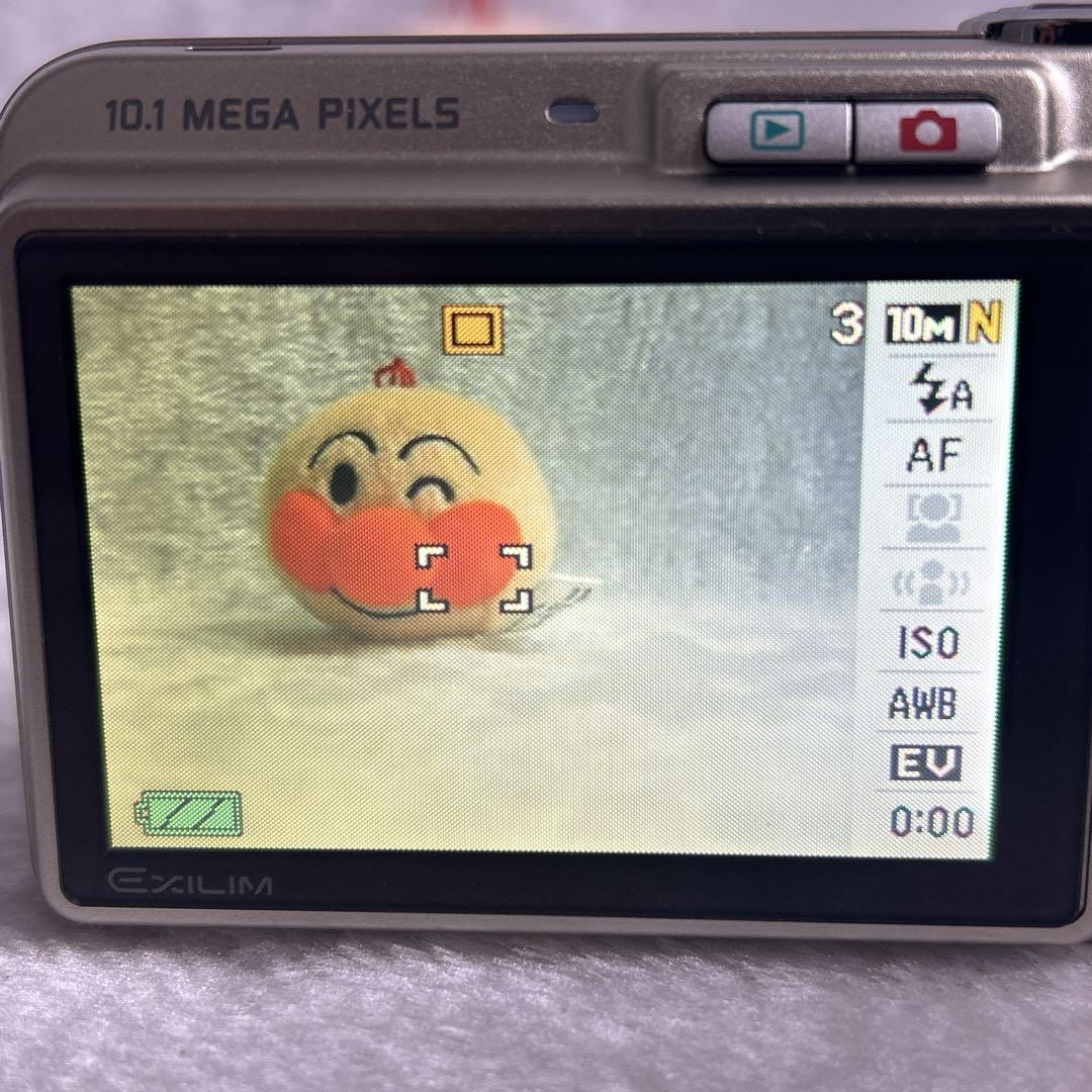 美品 カシオ CASIO EXILIM EX-Z1080 ゴールド デジカメ