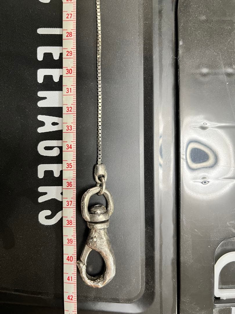 FACTOTUM シルバー926 ウォレットチェーン41cm ベネチアンチェーン