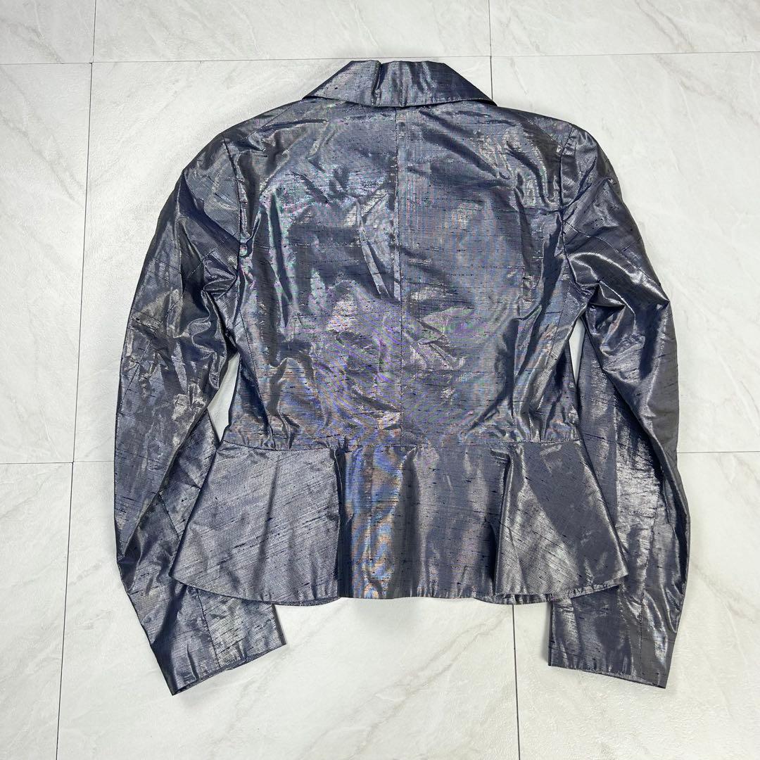 極美品 ヴィヴィアン ウエストウッド 変形 セットアップ メタリック 光沢感