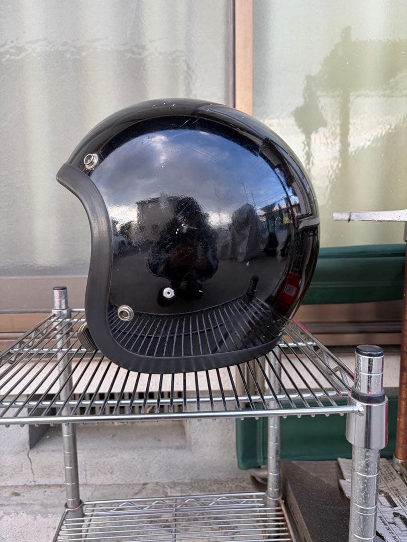 BELL R-T 黒 ジェットヘルメット Mサイズ　ヴィンテージ