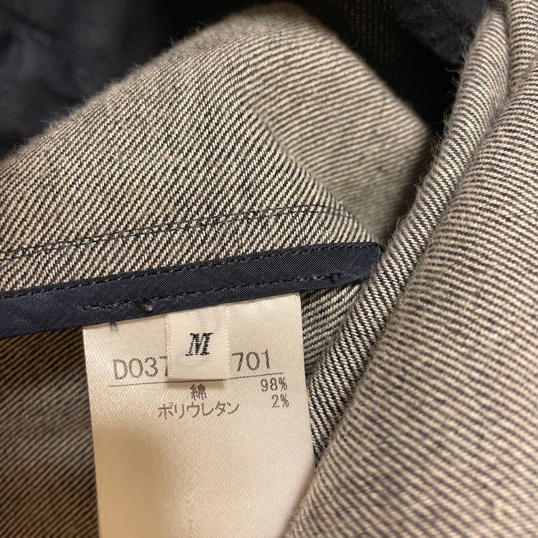 マドモアゼルノンノン　デニムフード付きコート