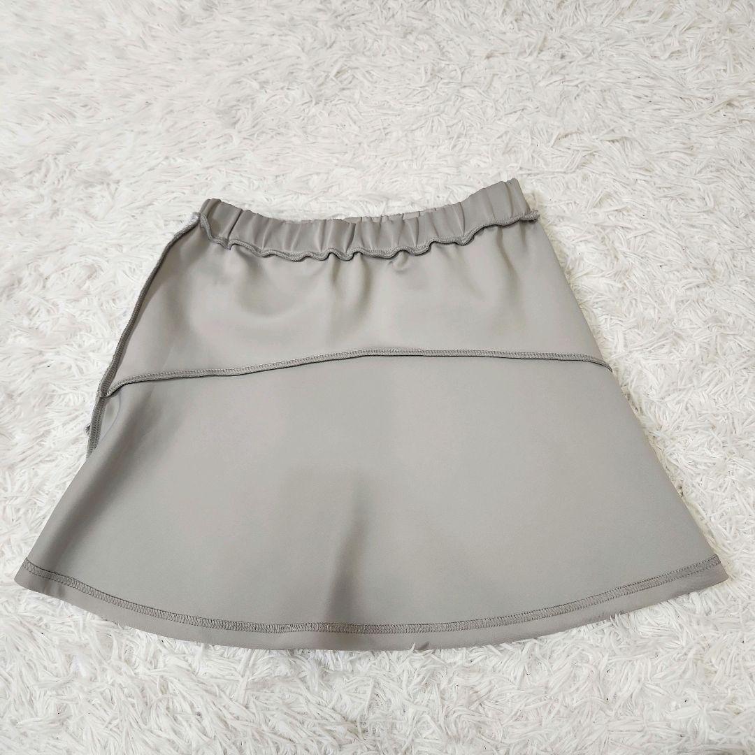 極美品 cuarto united フード付ナンバリングパーカー スカートセット