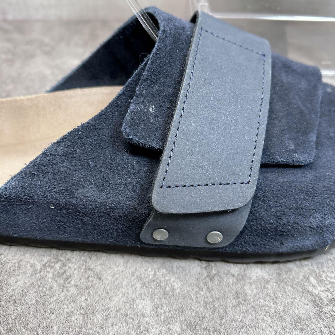 極美品✨【BIRKEN STOCK】KYOTO/サンダル/スウェード/ネイビー/