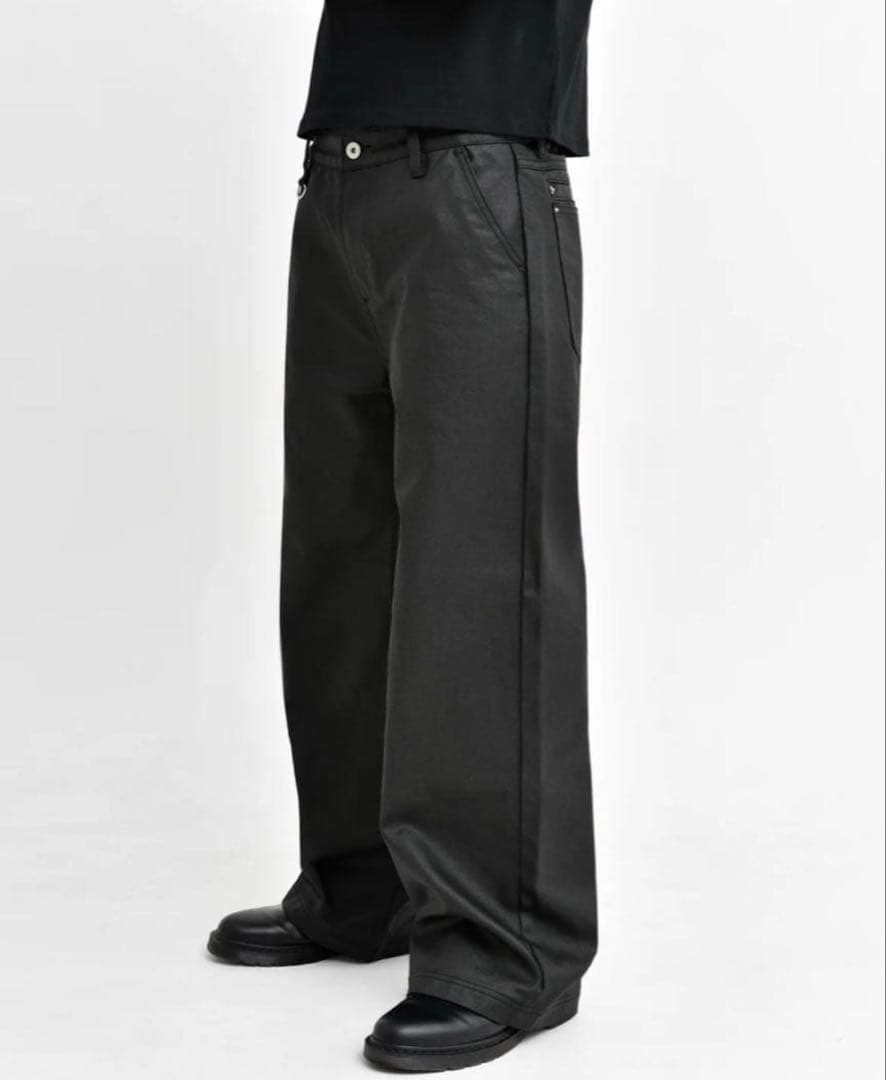 パンツ asapmode Stacked Oil Coating Pants SizeL