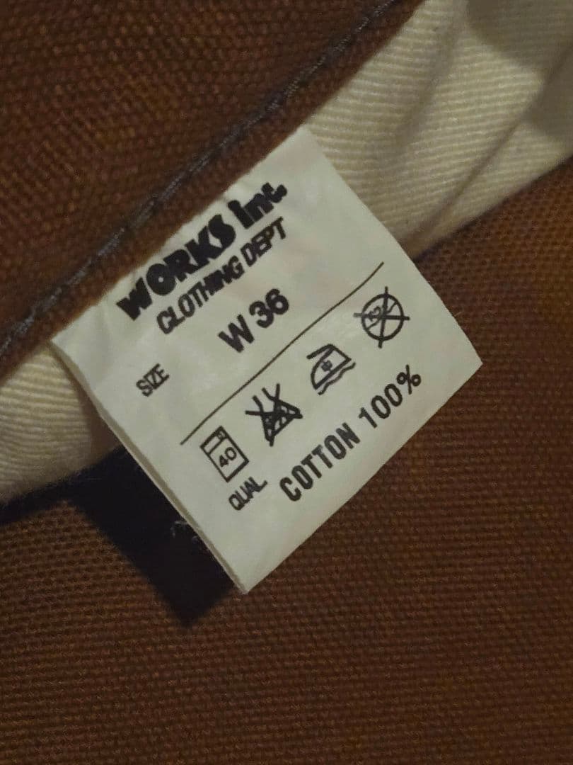 MAC-TOOLS & IRON HEART ダブルニーロガーパンツw36