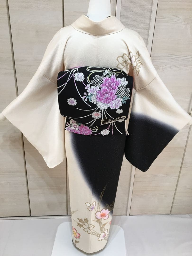 新春価格❗️人気色【訪問着】正絹　友禅