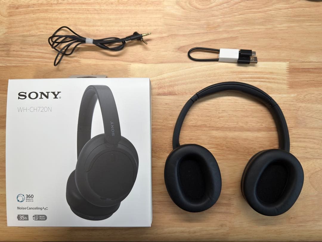 SONY WH-CH720N/BC ワイヤレスヘッドホン