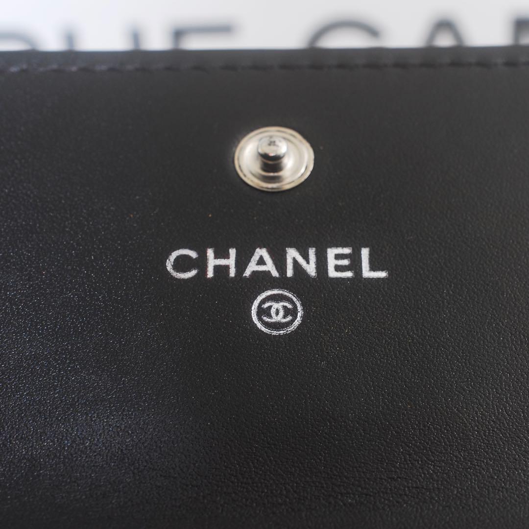美品＊CHANEL＊シャネル＊キャビアスキン＊長財布＊フラップウォレット＊ココ