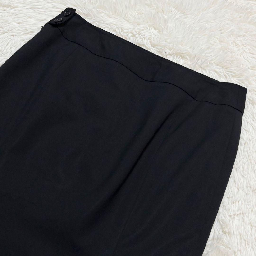 美品 ポールスミス ブラック スーツ セットアップ スカート マルチカラー