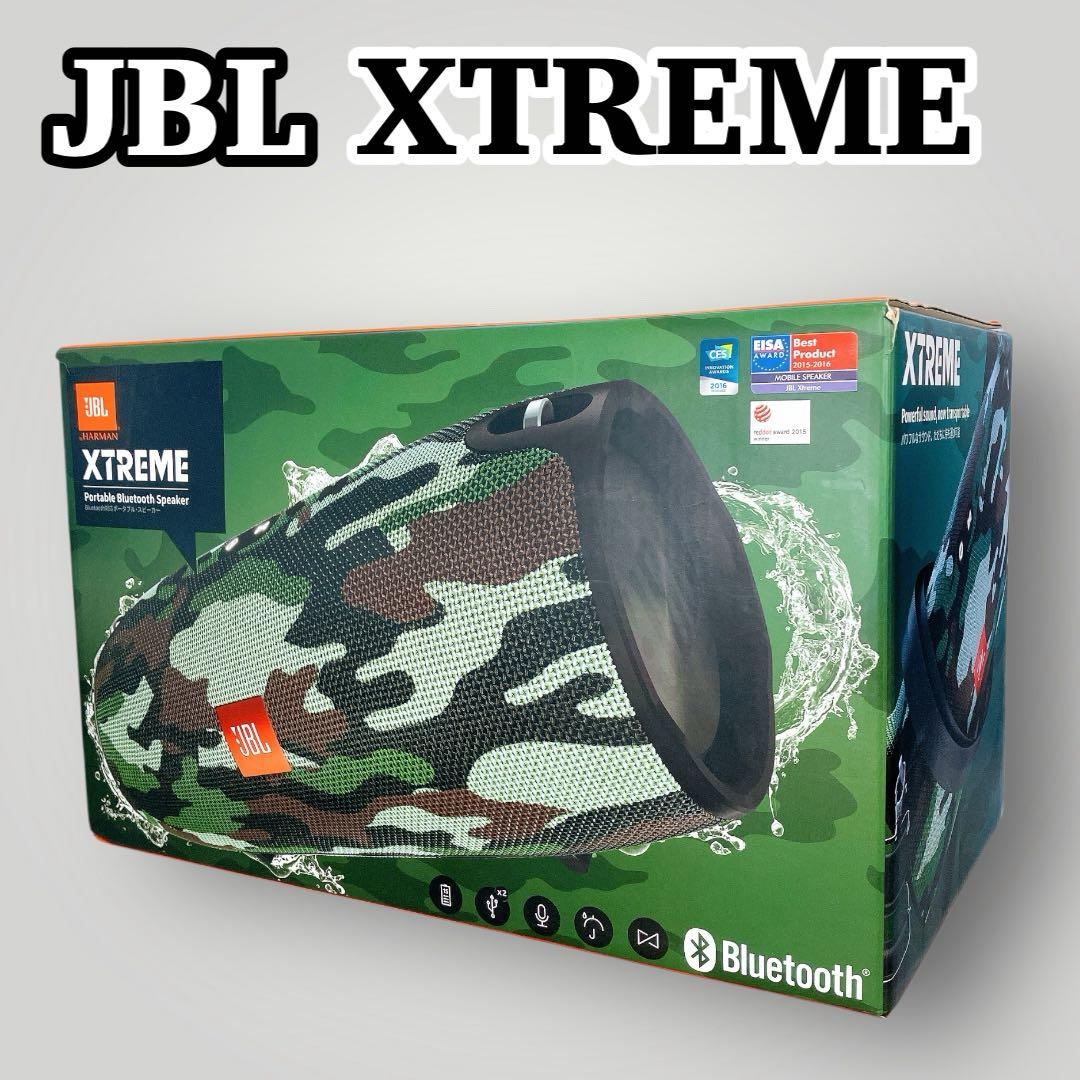 福田【極美品】JBL XTREME ワイヤレススピーカー 迷彩柄