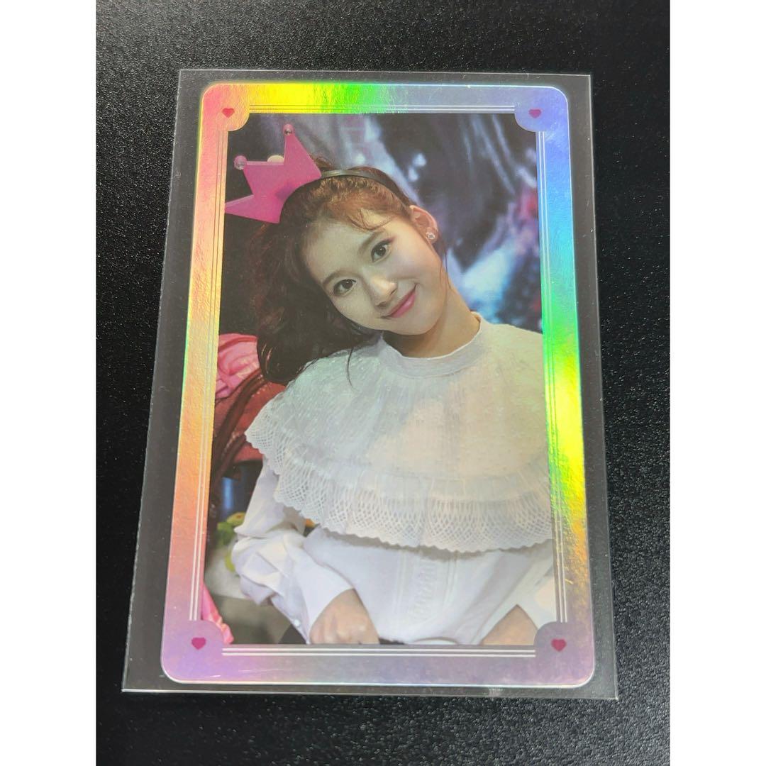 値下げ サナ TWICE TV 2018 ホロトレカ フォトカード トレカ