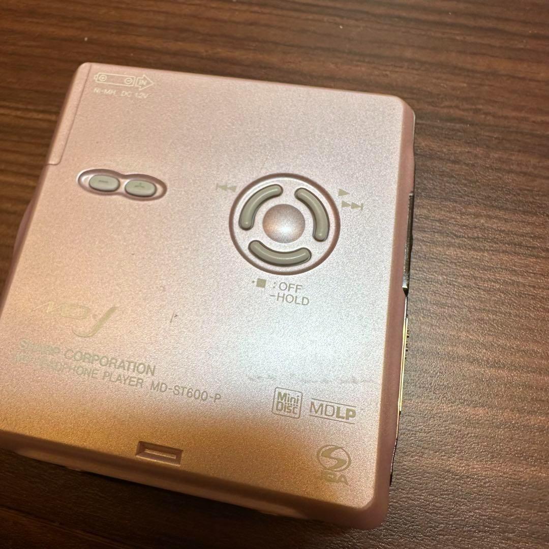 SHARP MDウォークマン MDプレーヤー MD-ST600 1244