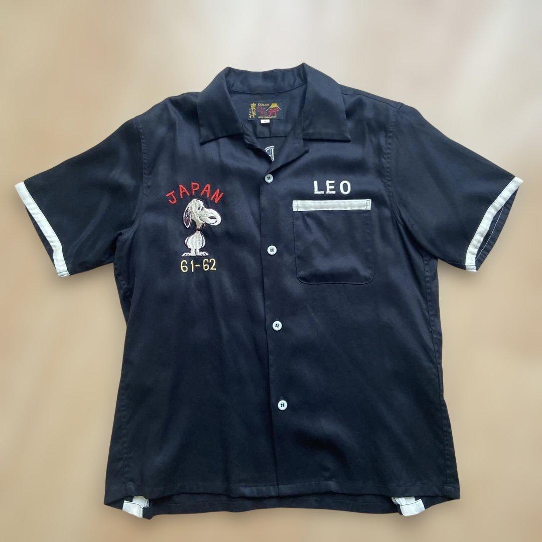 超レア⭐️ヌーピー‼️東洋テーラーボーリングシャツ　スヌーピー　Sサイズ