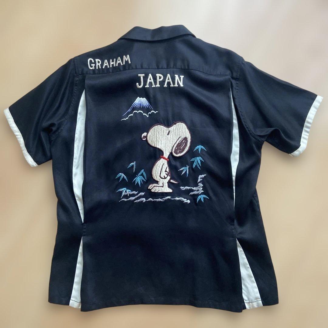 超レア⭐️ヌーピー‼️東洋テーラーボーリングシャツ　スヌーピー　Sサイズ