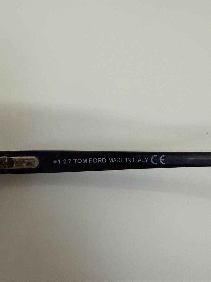 TOM FORD TF5106 001 ブラック メガネ 度なし イタリア製