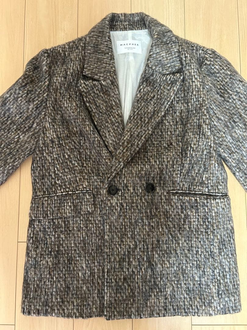 【TOMORROWLAND】MACPHEE美品 モヘヤミックスシャギージャケット