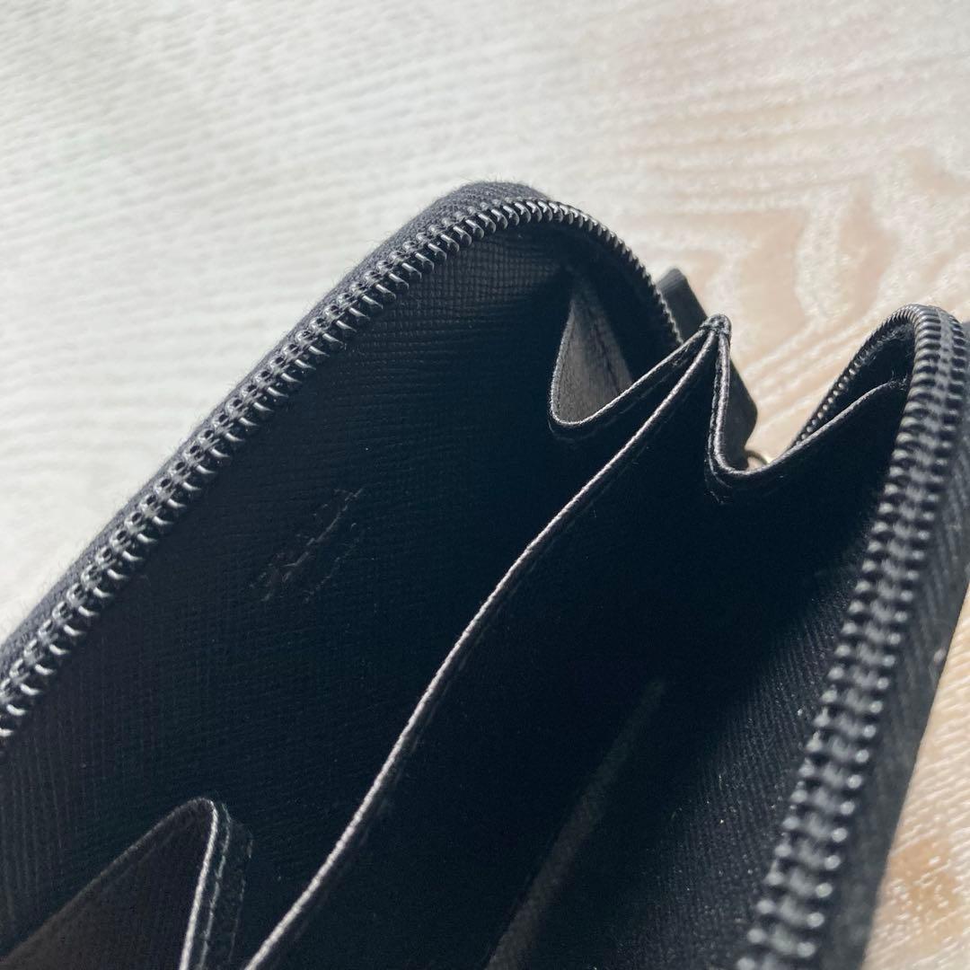 ＊Ｎ＊PRADA プラダ ナイロン ラウンドファスナー ケース