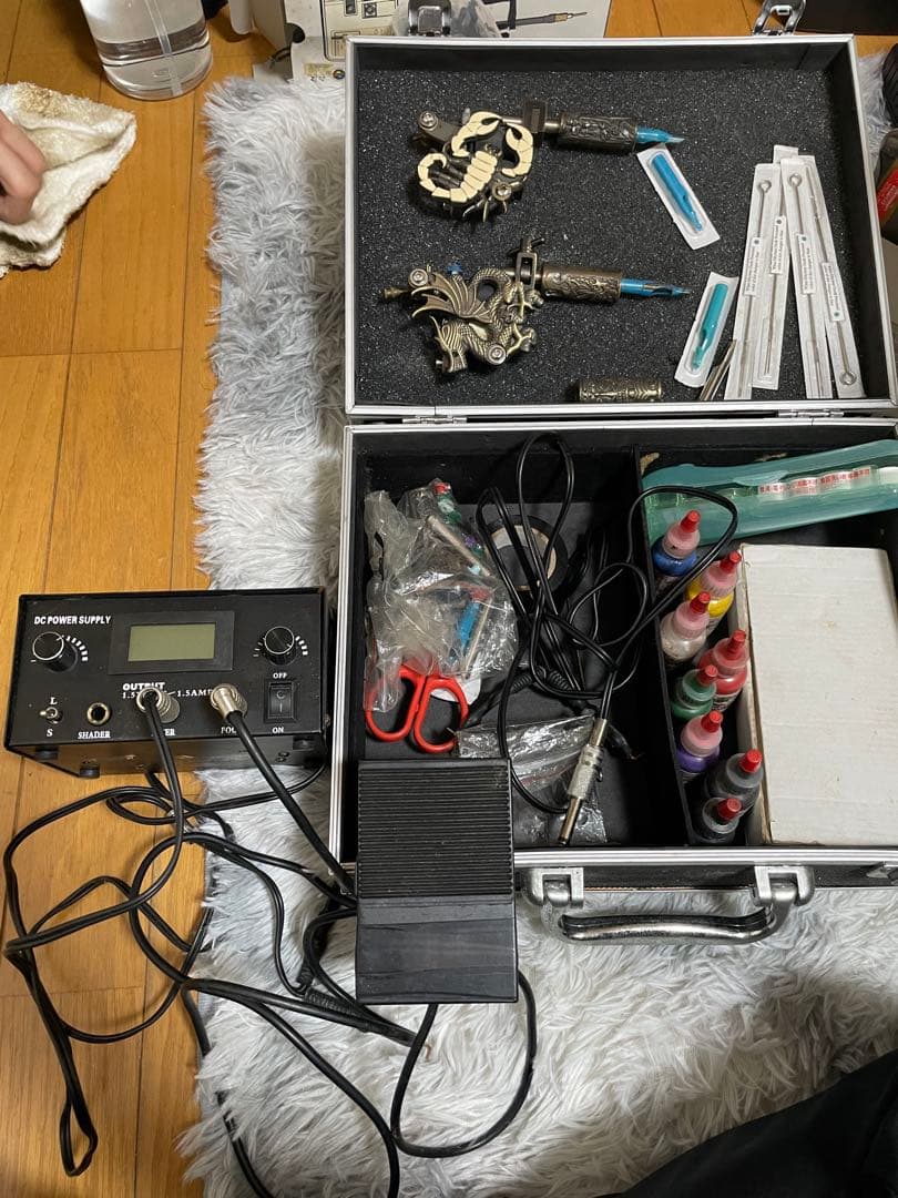 タトゥー マシンセット パワーサプライ