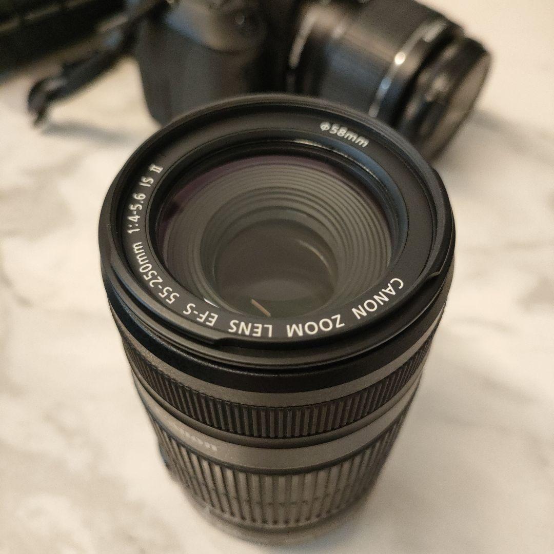 三脚おまけ付き✩キヤノン EOS Kiss X5 ダブルズームキット動作確認済み