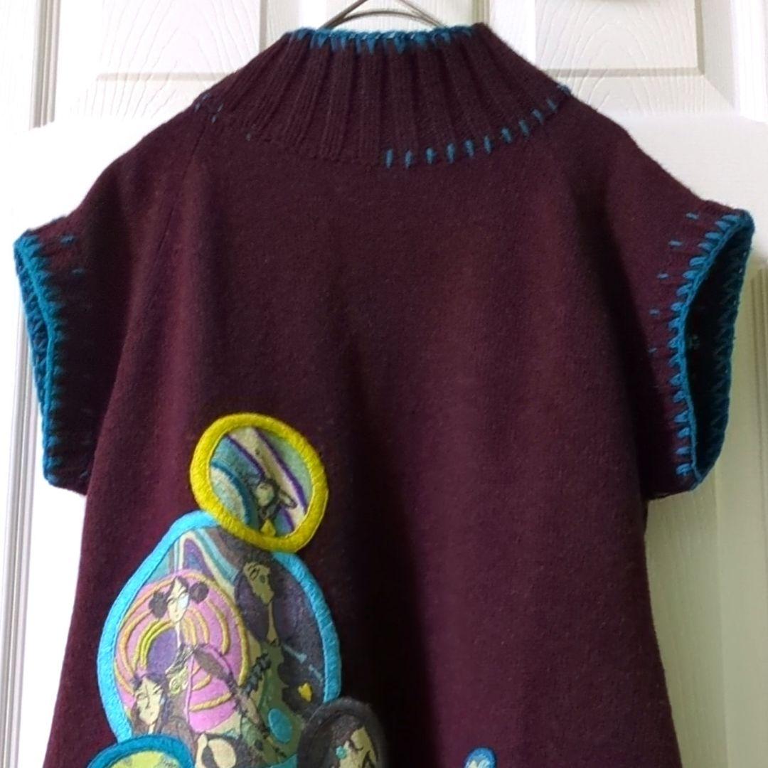 TOKUKO 1er VOL　トクコ　ニット チュニック　女性　猫　馬　鳥さん