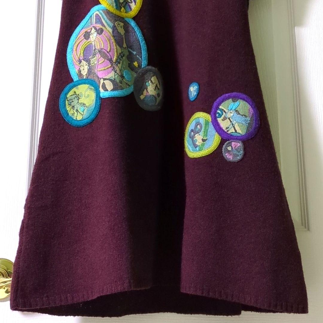 TOKUKO 1er VOL　トクコ　ニット チュニック　女性　猫　馬　鳥さん