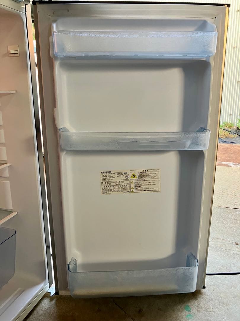 アズマ 冷蔵庫 136L スタイリッシュ ステンレス扉 2020年製