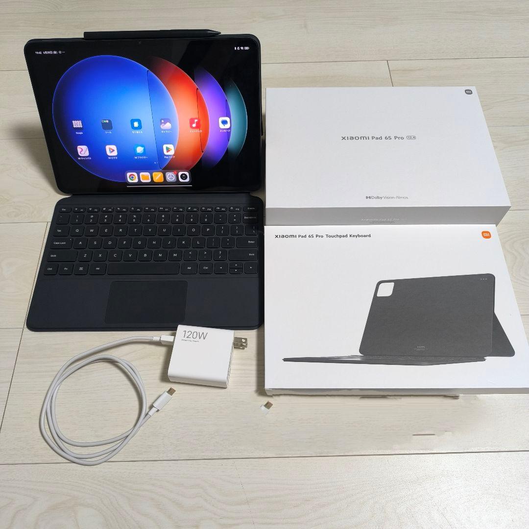 Xiaomi Pad 6 S Pro 12GB + 512GB キーボード付き