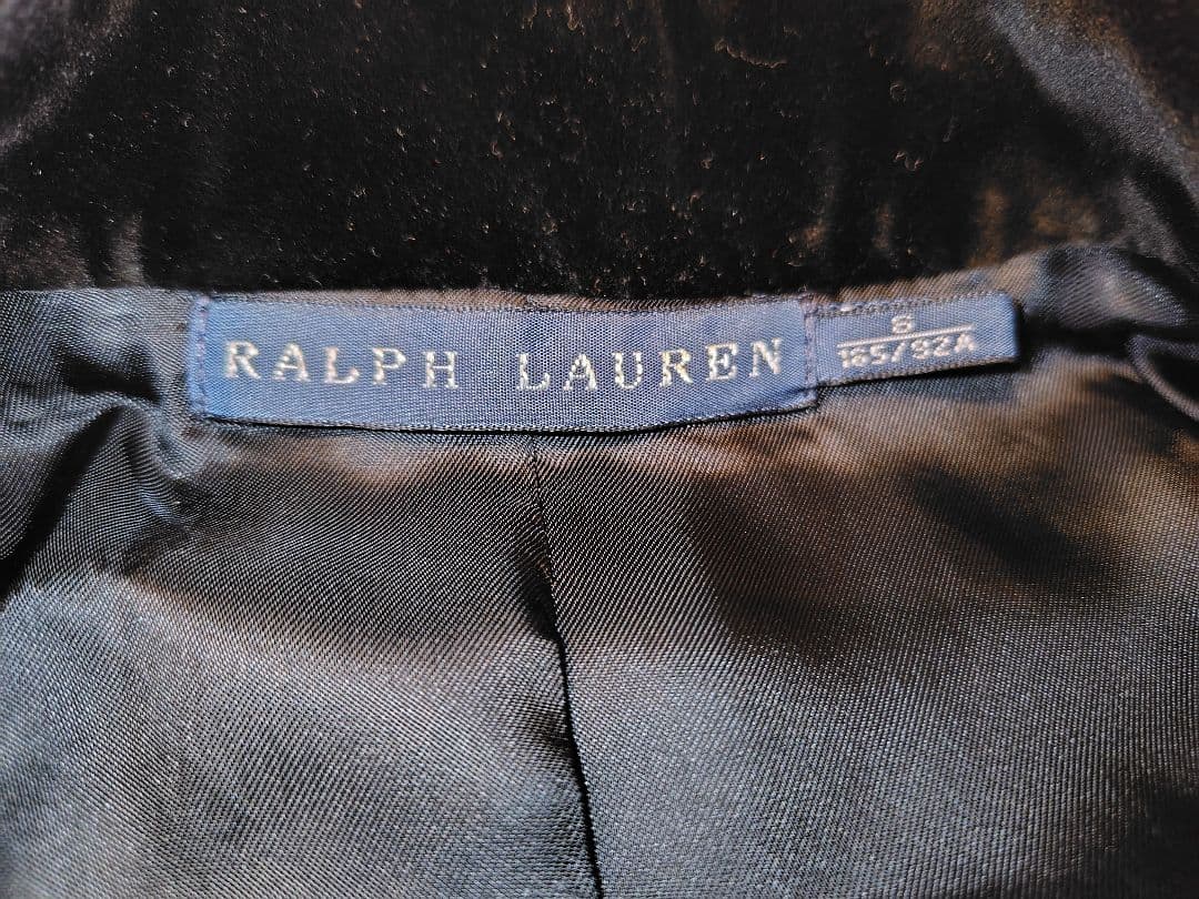 Ralph Lauren ベルベット テーラードジャケット サイズ6