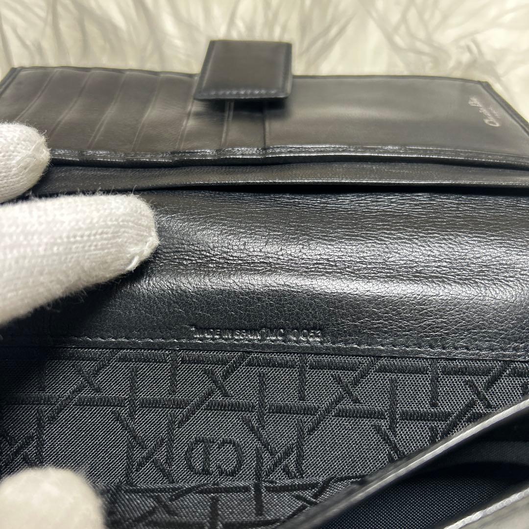 た*ち様 Christian Dior レザー長財布 ヴィンテージ