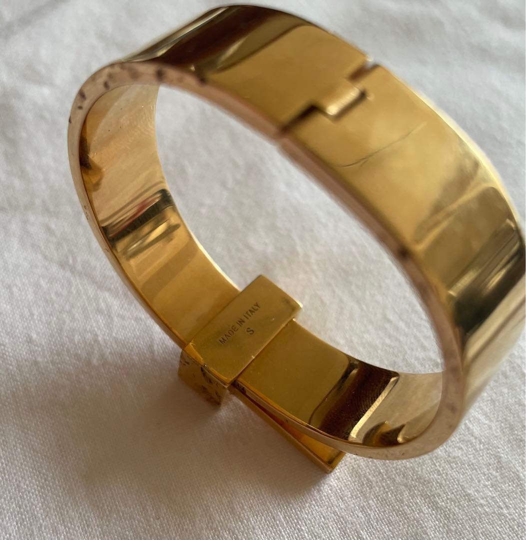 【mac様】レア　CELINE セリーヌ　マンシェット　フィービー　バングルS