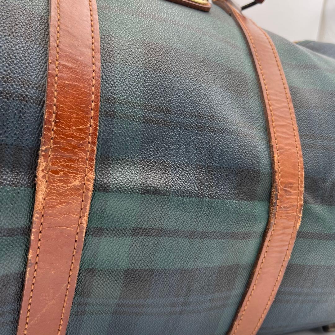 【人気アイテム】RALPH LAUREN ボストンバッグ グリーン レザー