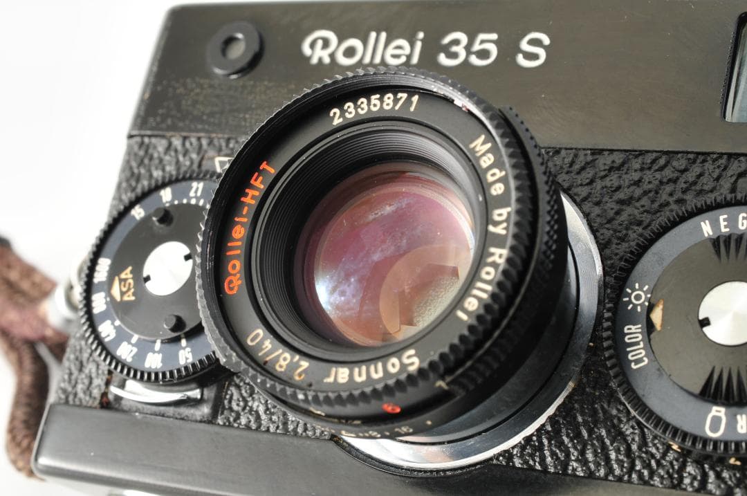 Rollei 35 S コンパクトフィルムカメラ ブラック　#25