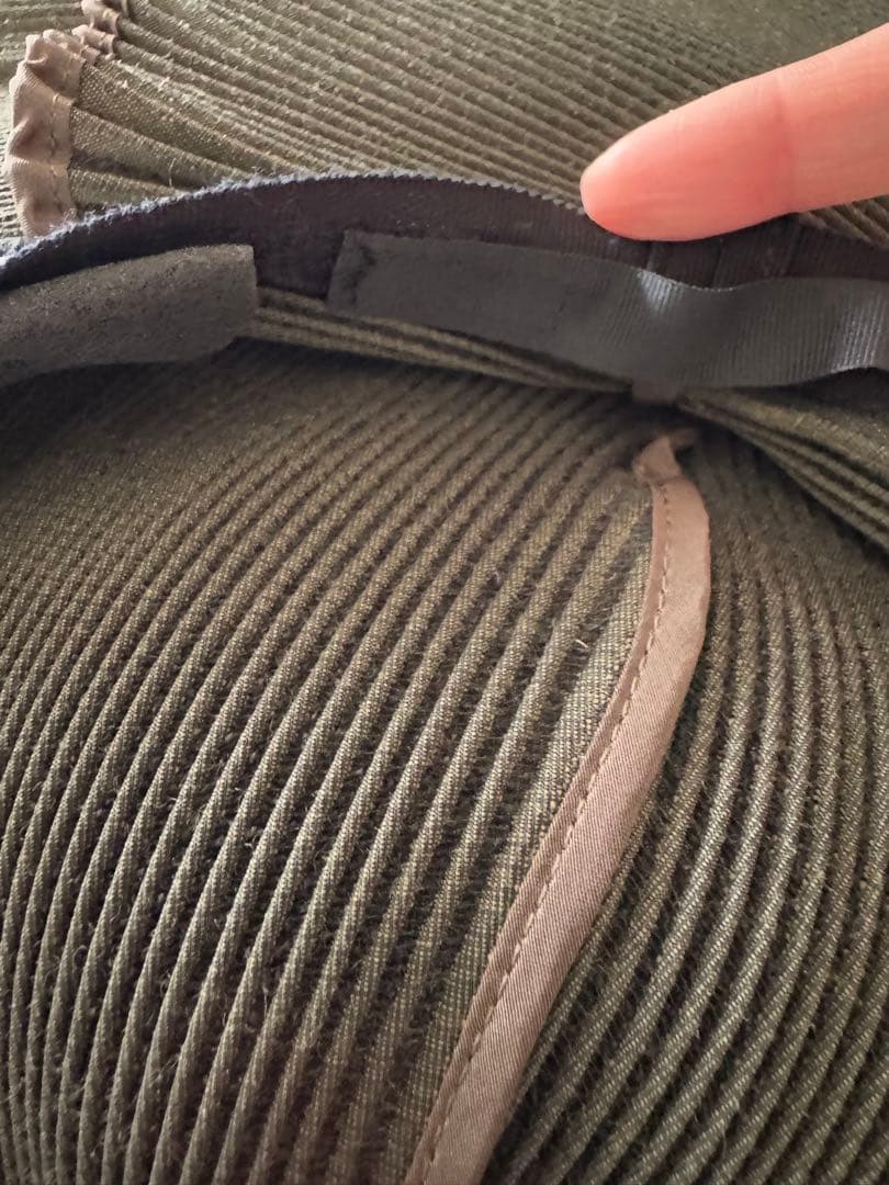 issey miyake プリーツ　ハット