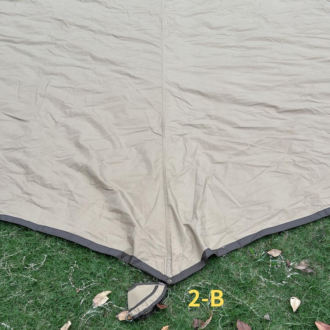 【美品】テンマクデザイン 焚火タープ TCコネクトヘキサ