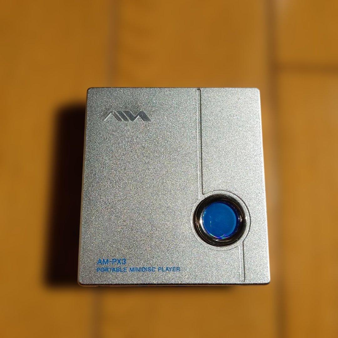 AIWA ポータブルMDプレーヤー AM-PX3