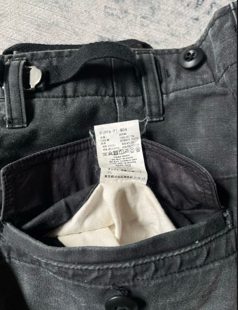 パンツ AW2016-18 FACETASM parachute cargo pants