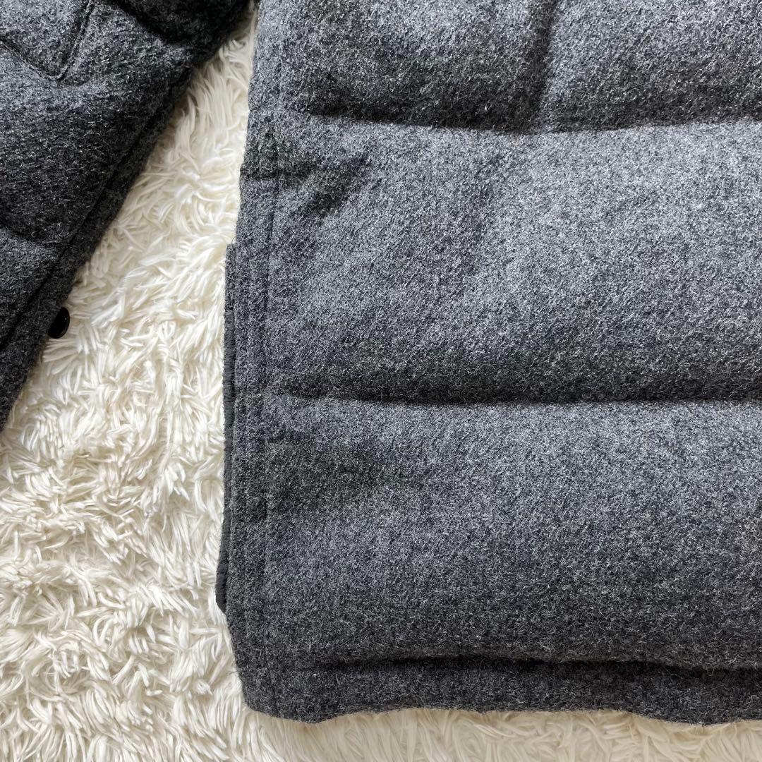 極美品 sacai ダッフルコート ダウン グレー 2way