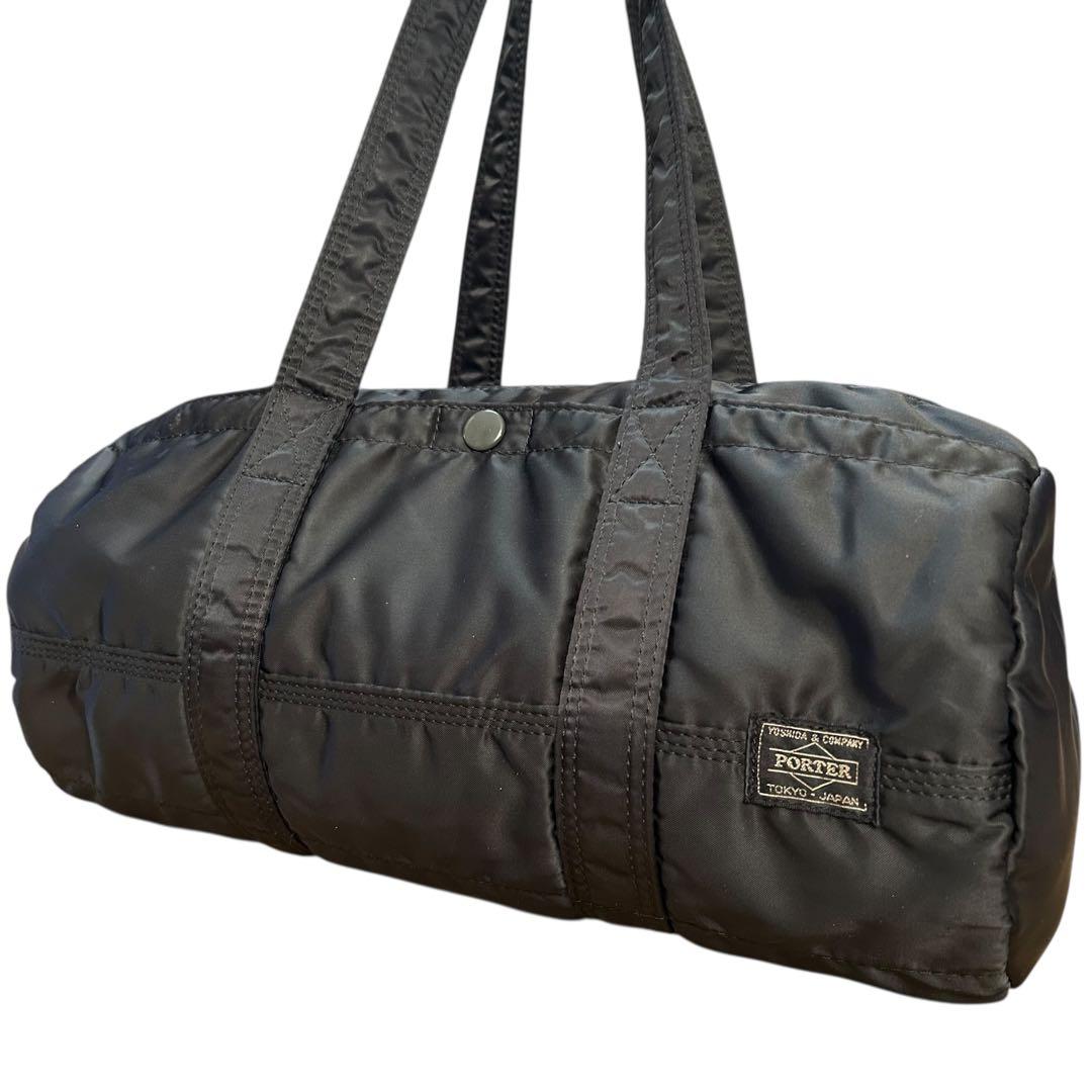 ポーター タンカー ミニボストン 黒