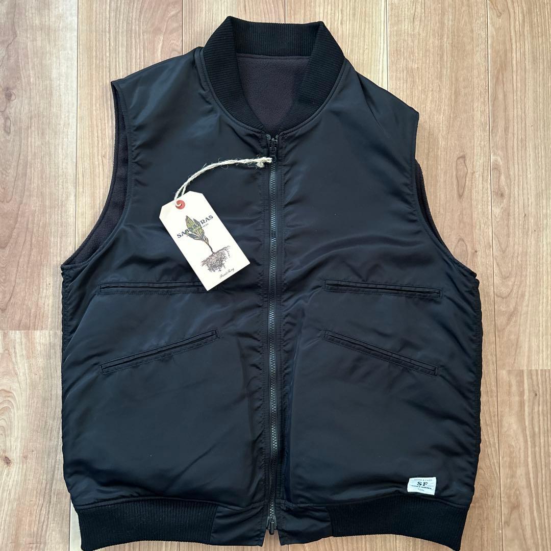 ササフラス SASSAFRAS Wheel Barrow Vest L