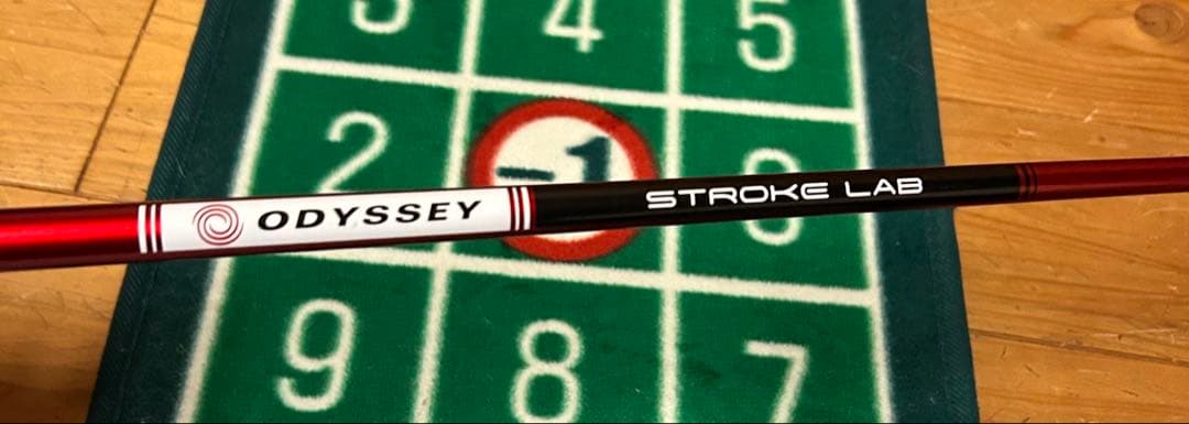 中尺パター　Odyssey Ten パター Super Stroke グリップ